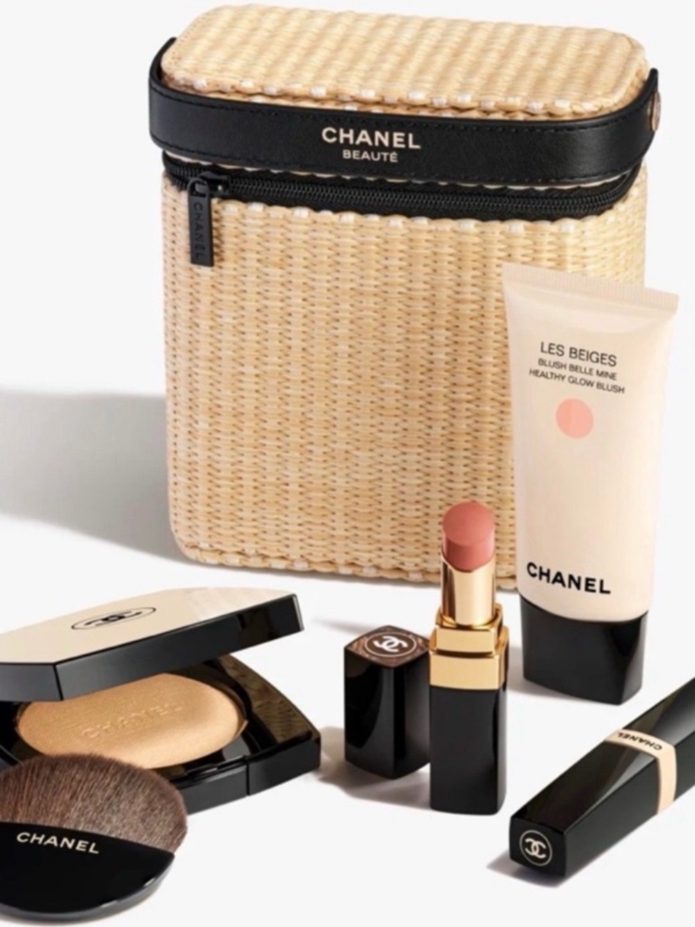 NEW CHANEL LIMITED EDITION Les Beiges Lipstick & Healthy Glow Balm in Beige Nude